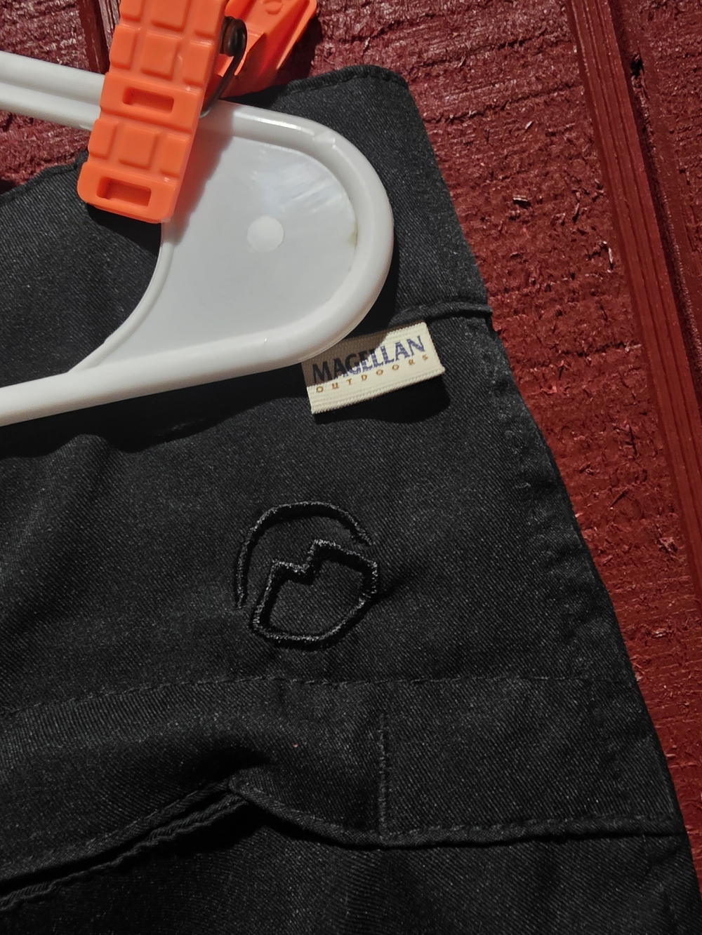 Magellan Outdoors Women’s Black Shorts with Embroidered Logo
